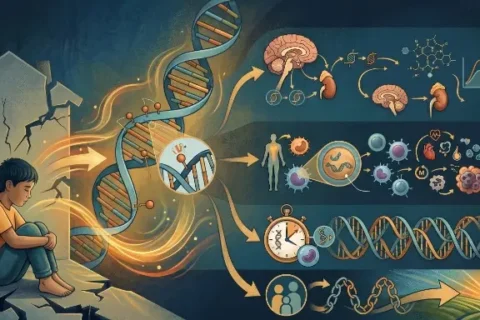 Childhood trauma may reprogram DNA in ways that raise disease risk later in life