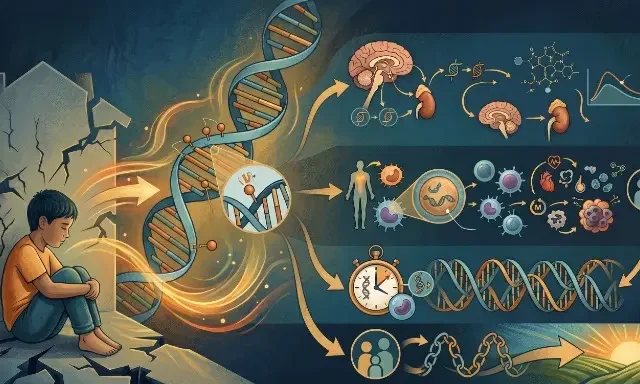 Childhood trauma may reprogram DNA in ways that raise disease risk later in life
