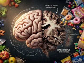 Ultra-processed foods linked to structural brain decline in large imaging study