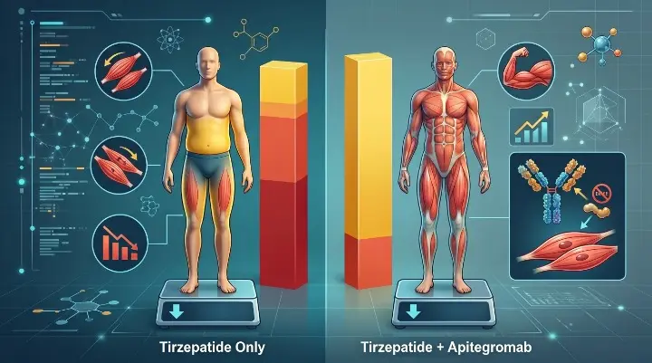 A new trial found that about 30 percent of the weight people lose on tirzepatide is muscle, and a second drug can cut that in half