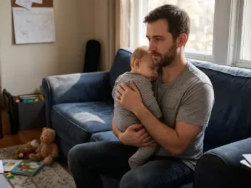 A study of one million fathers found that paternal depression does not peak when everyone expects it to and the system designed to catch it is looking at the wrong time