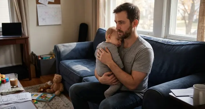A study of one million fathers found that paternal depression does not peak when everyone expects it to and the system designed to catch it is looking at the wrong time