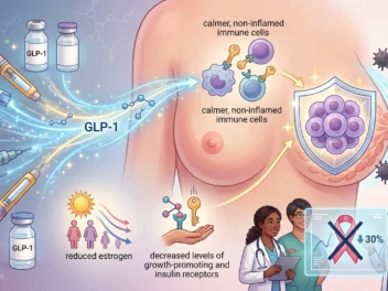 Scientists discovered that drugs designed for weight loss may reduce breast cancer risk by nearly one-third