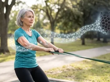 Scientists found that aging muscle stops sending a molecular signal that suppresses tumor growth, and exercise can switch it back on