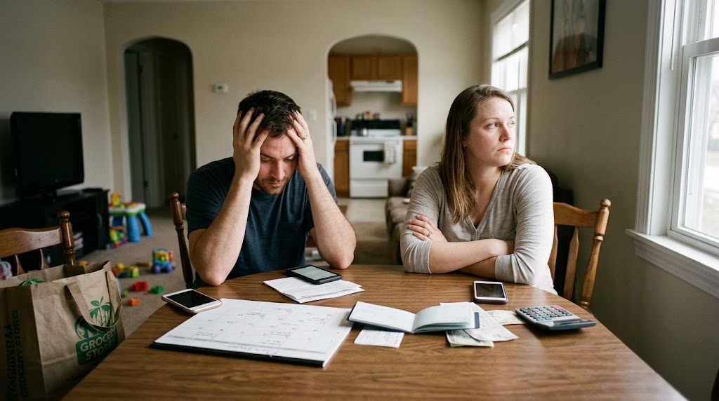 New research finds that brief financial stress from delayed paychecks significantly increases intimate partner violence. The finding suggests domestic violence has an economic dimension that affects far more households than previously understood.
