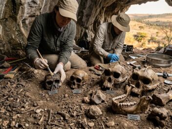 A study of 18 fossils from a South African cave found that Homo erectus, likely our direct ancestor, lived there 2 million years ago. At that site, it was outnumbered 10 to 1 by another human species.