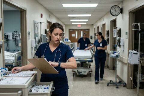A study of 1.17 million hospital patients found that for-profit hospitals had about 11 more deaths per 1,000 medical admissions than nonprofits. 71% of their nurses said their workloads were unsafe.