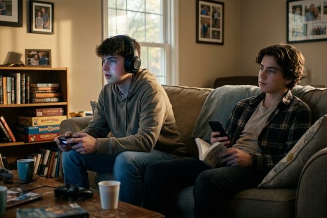 A study of 21,797 Swedish twins found that teens who spent 6+ hours a day gaming or online on weekdays had over 3 times the rate of later depression or anxiety. Then researchers compared each teen with their own twin.